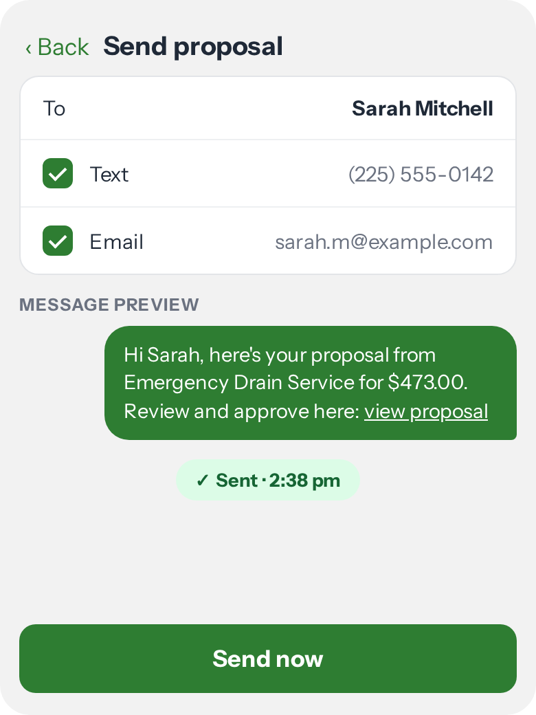 Send it